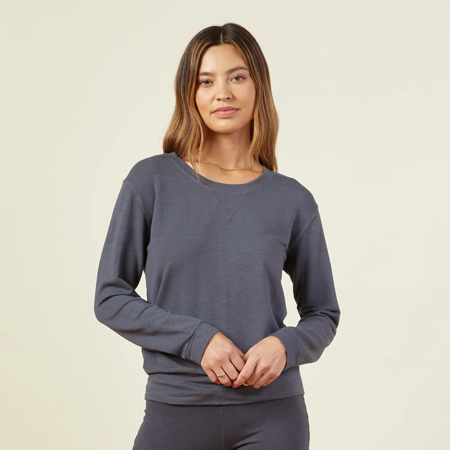 Monrow star raglan sweatshirt online